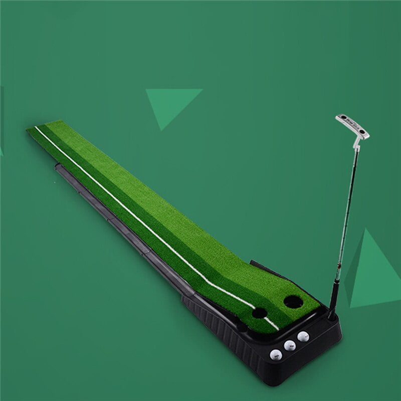 PGM Ball Return 2.5M/3M Indoor Golf Putting Trainer Portable Golf Practice Putting Mat Golf Putter Green Trainer PGM Ball Return 2.5M/3M Indoor Golf Putting Trainer Portable Golf Practice Putting Mat Golf Putter Green Trainer