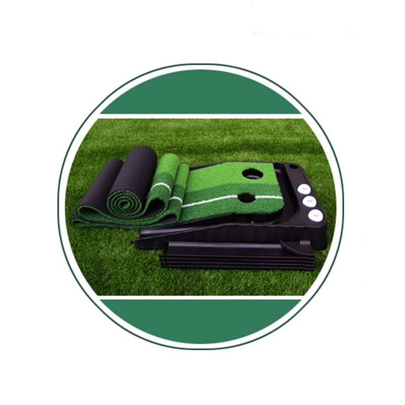PGM Ball Return 2.5M/3M Indoor Golf Putting Trainer Portable Golf Practice Putting Mat Golf Putter Green Trainer PGM Ball Return 2.5M/3M Indoor Golf Putting Trainer Portable Golf Practice Putting Mat Golf Putter Green Trainer