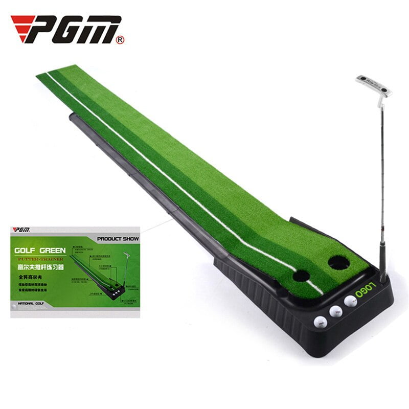 PGM Ball Return 2.5M/3M Indoor Golf Putting Trainer Portable Golf Practice Putting Mat Golf Putter Green Trainer PGM Ball Return 2.5M/3M Indoor Golf Putting Trainer Portable Golf Practice Putting Mat Golf Putter Green Trainer
